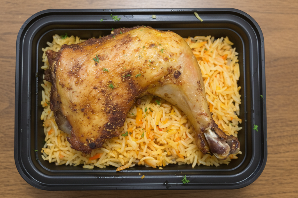 Garlic Chicken Performance Plate