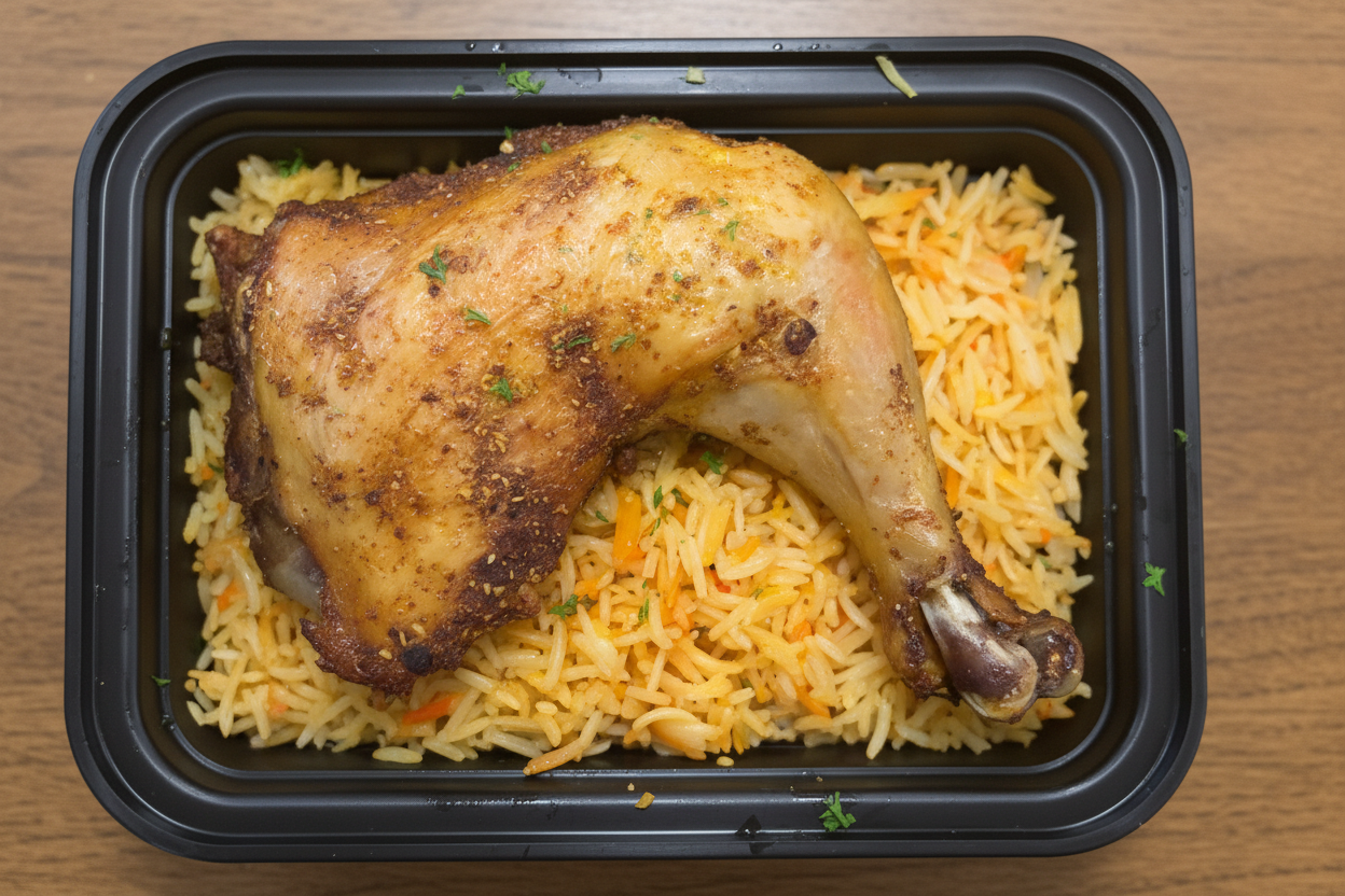 Garlic Chicken Performance Plate