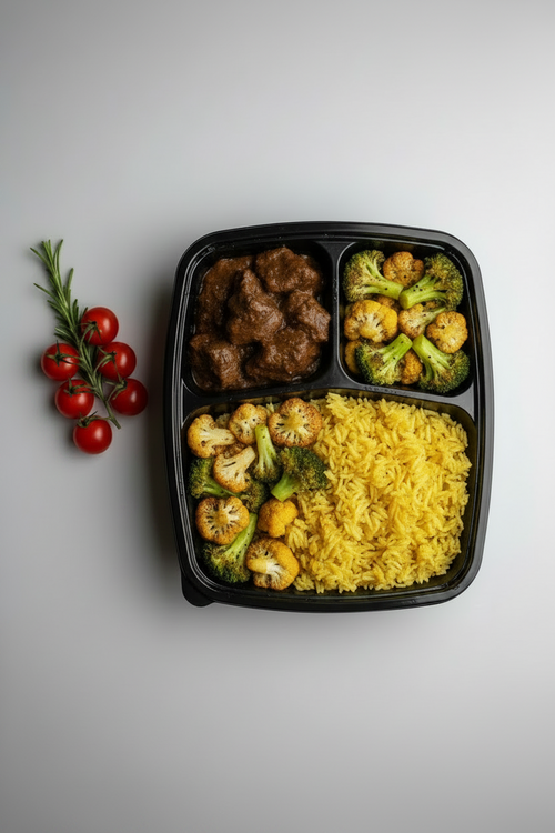 High-Protein Jerk Beef & Veggie Feast