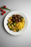 High-Protein Jerk Beef & Veggie Feast